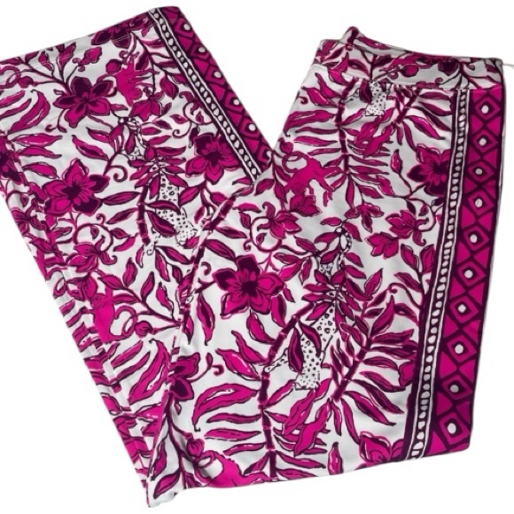 NWT Lilly Pulitzer UPF 50+ 32" Grenada Knit Pant - Size M - Picture 8 of 8